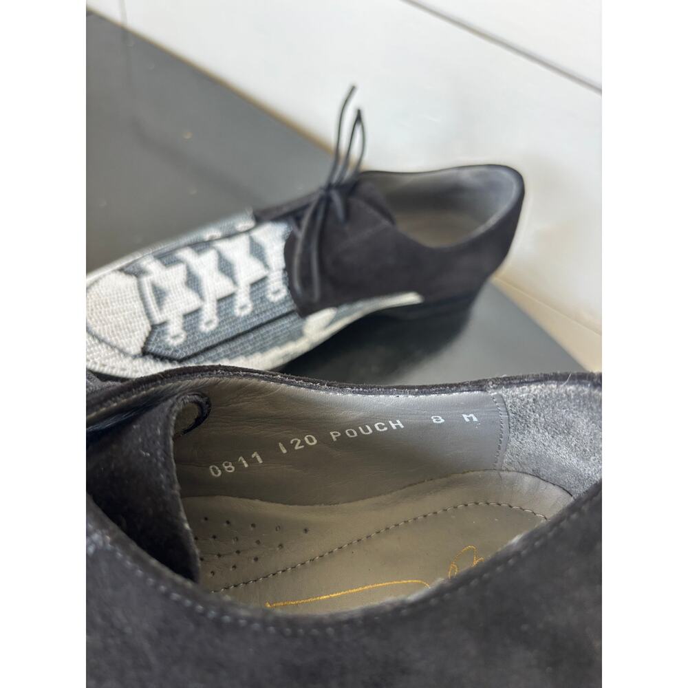 Donald J Pliner Glass Beaded Black and White Made in Italy Shoes Size 8 M - Picture 6 of 8